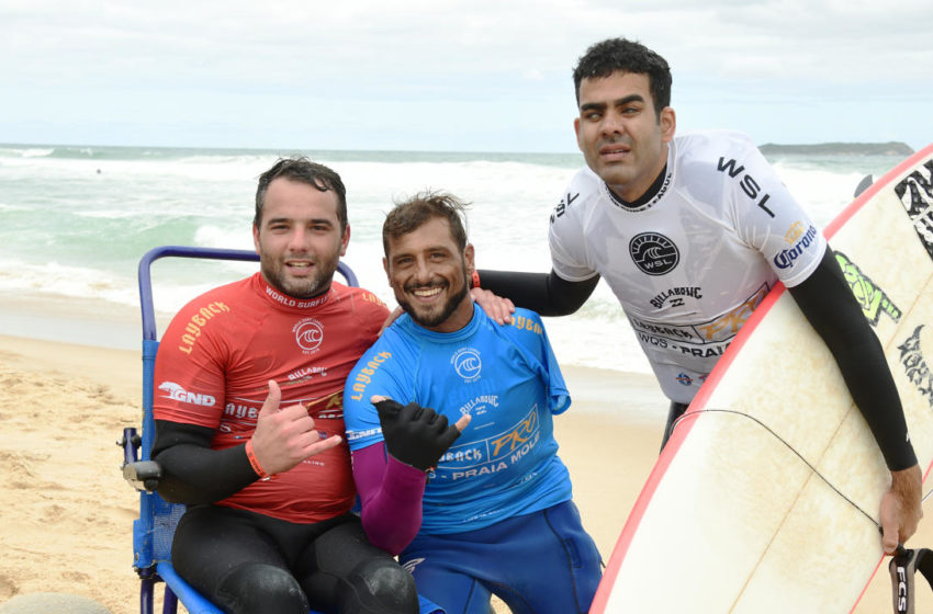  Após perder movimento do braço, catarinense inspira jovens no surf adaptado